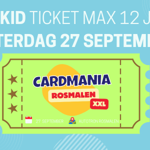 Kid Ticket - Zaterdag 27 September