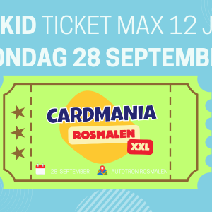 Kid Ticket - Zondag 28 September