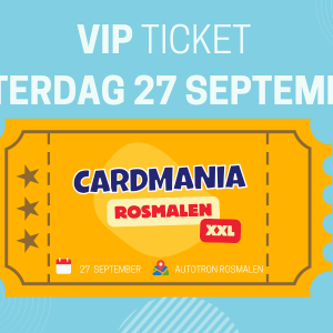VIP Ticket - Zaterdag 27 September