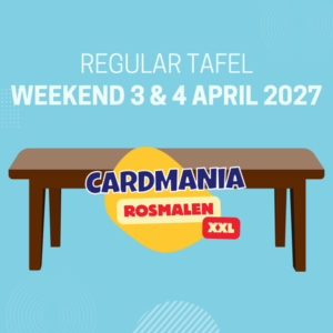 Tafel Weekend 3 & 4 April 2027